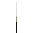 LOMBARDO - LINFA 80 LED 3K 2W NERO OTTONE