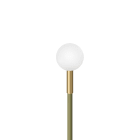 LOMBARDO - LINFA O 80 LED 2.7K 2W VERDE OTTONE