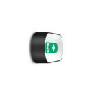 LOMBARDO - ROSS 280 EMERGENZA LED 3K 9W NERO EM.