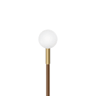 LOMBARDO - LINFA O 120 LED 2.7K 1,5W MARRONE OTTON