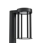 LOMBARDO - KIT LULA POST H1500 LED 2.2K 12W NERO LL15313B1