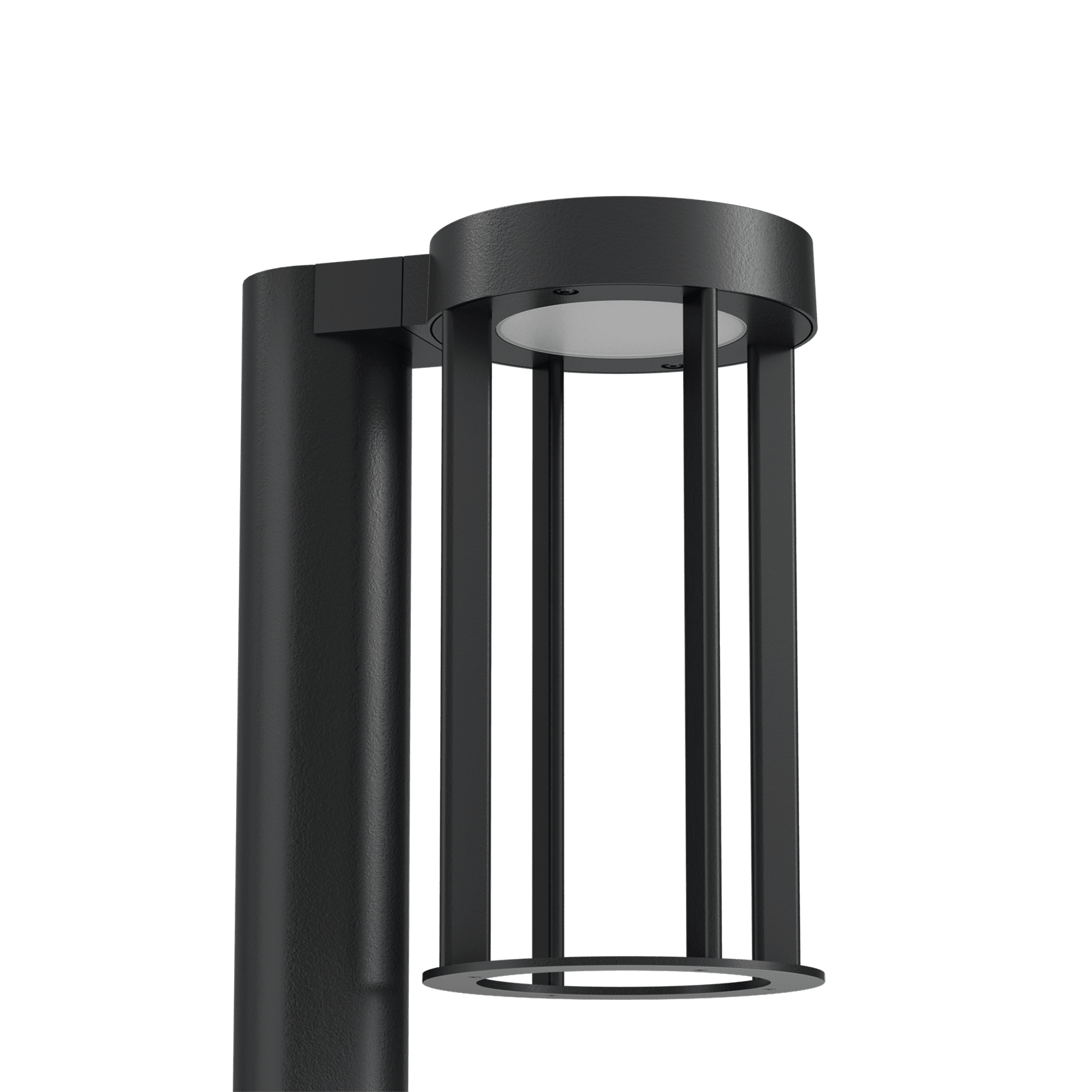 LOMBARDO - KIT LULA POST H1500 LED  2.7K 12W CORTEN LL15313K2