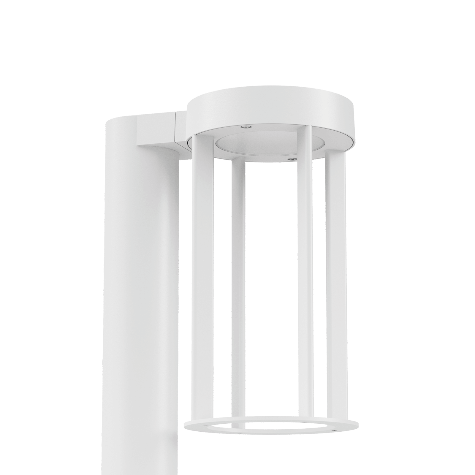 LOMBARDO - KIT LULA POST H1500 LED 4K 12W BIANCO