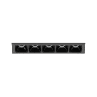 LOMBARDO - KURA X5 LED M 3K 10W NERO