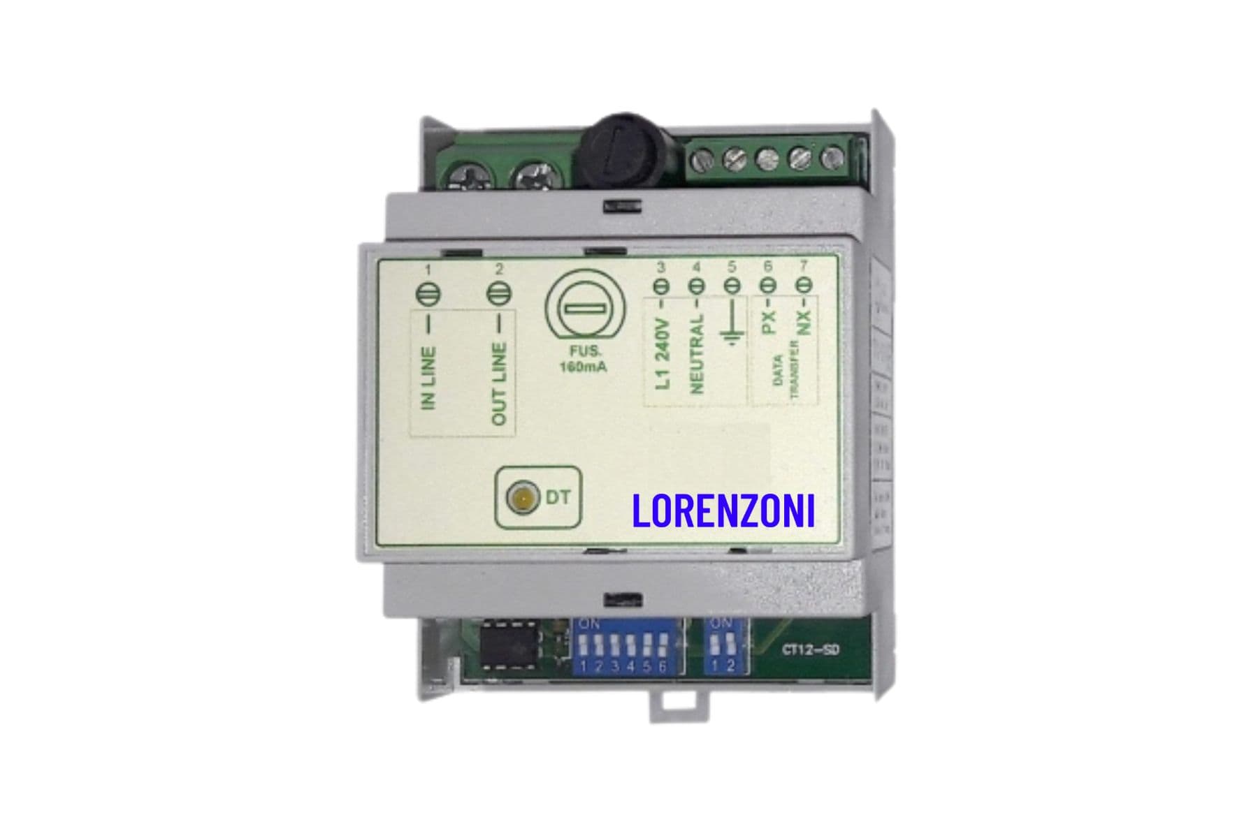LORENZONI - CENTRALINA DI CONTROLLO CT12-SDT 12 ZONE