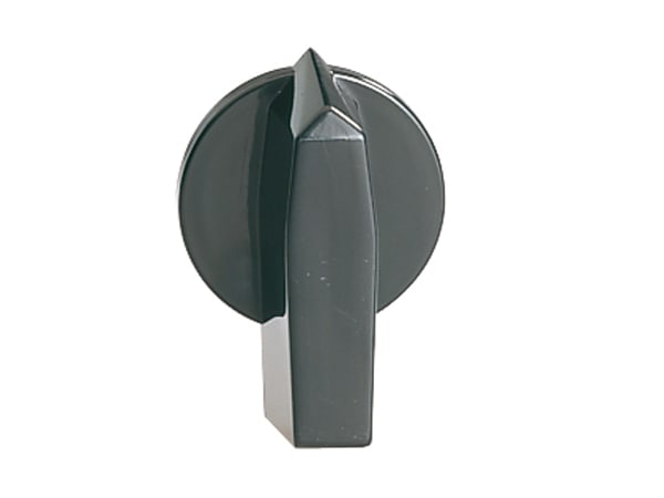 LOVATO ELECTRIC - MANOPOLA NERA MOSTRINA 65X65MM ASTA 6MM