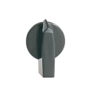 LOVATO ELECTRIC - MANOPOLA NERA MOSTRINA 65X65MM ASTA 6MM