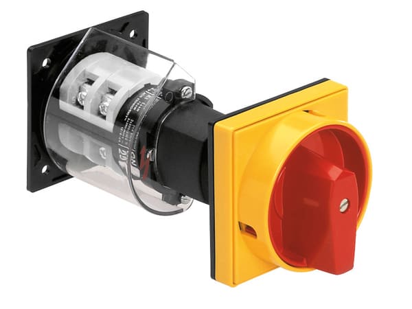 LOVATO ELECTRIC - INTERRUTTORE 4P 2POS.M.FON.BP LUCCH.R/G