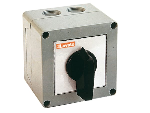 LOVATO ELECTRIC - COMM. 3P 32A CASS. PLAS. 90X90 MAN. NERA