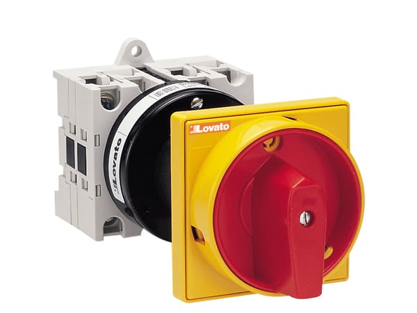 LOVATO ELECTRIC - INTERRUTTORE 4P 2POS.BL.PORTELLA LUCCH.