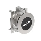 LOVATO ELECTRIC - PULSANTE A FILO MET.RASATO // NERO
