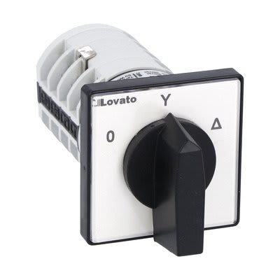 LOVATO ELECTRIC - AVVIATORE. ST-TR 16A MONT. FRONT. 48X48