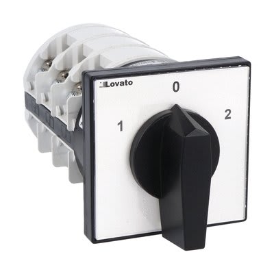 LOVATO ELECTRIC - COMMUTATORE 3P 125A MONT. FRONTALE 90X90