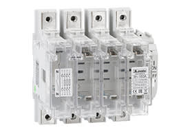 LOVATO ELECTRIC - SEZIONATORE 4P CON PORTAF.NH AC21A 160A