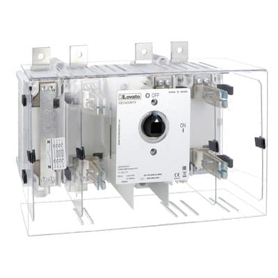 LOVATO ELECTRIC - SEZIONATORE 4P CON PORTAF.NH AC21A 160A