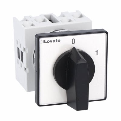 LOVATO ELECTRIC - INTERRUTTORE. 4P 20A MONT. FRONT. 48X48