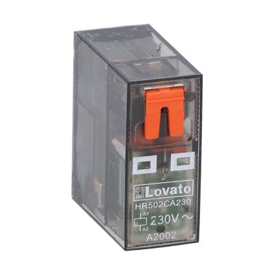 LOVATO ELECTRIC - RELE' MINIATURIZZATO 2SC 8A 230VAC +LED HR502CA230