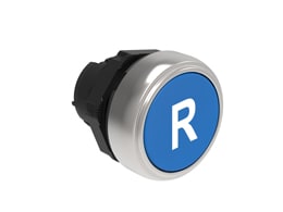 LOVATO ELECTRIC - PULSANTE RASATO R BLU