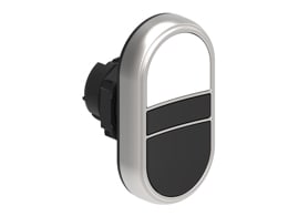 LOVATO ELECTRIC - PULSANTI DOPPI RASATI B/N