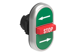 LOVATO ELECTRIC - PULSANTE TRIPLO F.DX-STOP-F.SX