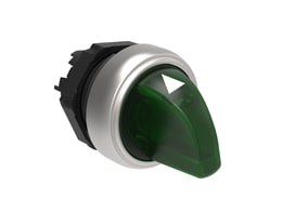 LOVATO ELECTRIC - SELETTORE LUMINOSO VERDE 1>0<2 LPCSL1313