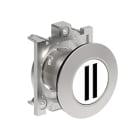 LOVATO ELECTRIC - PULSANTE A FILO MET.RASATO II BIANCO