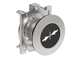 LOVATO ELECTRIC - PULSANTE A FILO MET.RASATO >I< NERO