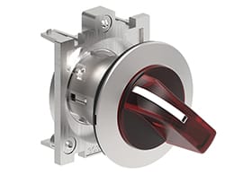 LOVATO ELECTRIC - SEL.LUM.FILO MET.ROSSO LEVA CORTA 1>0-2