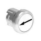 LOVATO ELECTRIC - PULSANTE MET. RASATO FR. DX-SX BIANCO