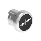 LOVATO ELECTRIC - PULSANTE MET. RASATO > I <NERO