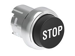 LOVATO ELECTRIC - PULSANTE MET. SPORGENTE STOP NERO LPSB2132