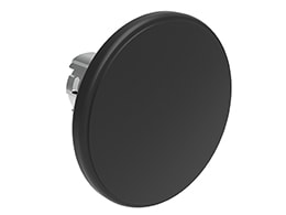 LOVATO ELECTRIC - PULSANTE MET. FUNGO 60MM NERO IMPULSO