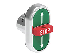 LOVATO ELECTRIC - PULS.MET.TRIPLO STOP+FRECCE ALTO-BASSO