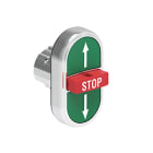 LOVATO ELECTRIC - PULS.MET.TRIPLO STOP+FRECCE ALTO-BASSO