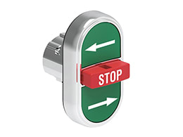 LOVATO ELECTRIC - PULS.MET.TRIPLO STOP+FRECCE SIN-DESTRA