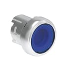 LOVATO ELECTRIC - PULSANTE LUMINOSO MET. RASATO BLU