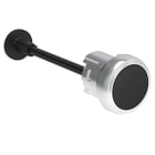 LOVATO ELECTRIC - PULSANTE MET. RIARMO RASATO NERO