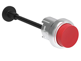 LOVATO ELECTRIC - PULSANTE MET. RIARMO SPORG. ROSSO