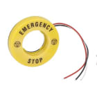 LOVATO ELECTRIC - DISCO LUMINOSO 24V 60MM EMERGENCY-STOP