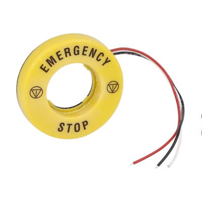 LOVATO ELECTRIC - DISCO LUM. 110-120V 60MM EMERGENCY-STOP LPXDAU115110