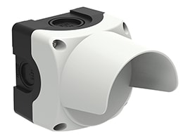 LOVATO ELECTRIC - PULSANTIERA GRIGIA 1 FORO CON GUARDIA