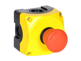 LOVATO ELECTRIC - PULSANTIERA GIALLA+FUNGO ROTAZ.