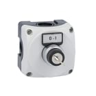 LOVATO ELECTRIC - PULS. GRIGIA+SELETT A CHIAVE+1NA+1NC+O-I