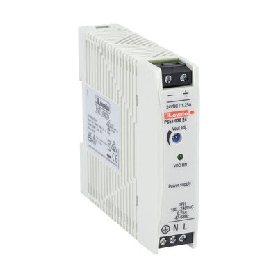 LOVATO ELECTRIC - ALIM. 100-240VAC 1PH OUT 24VDC 30W VITE PSE103024