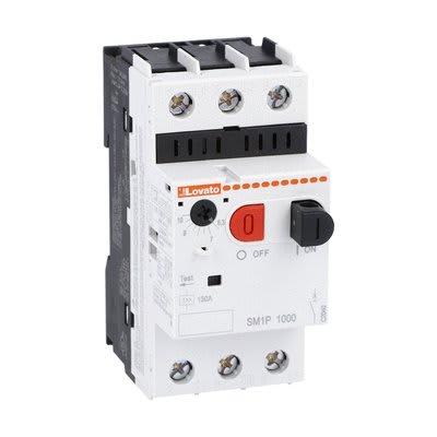 LOVATO ELECTRIC - INTERRUTTORE SALVAMOTORE SM1P 6,3-10A