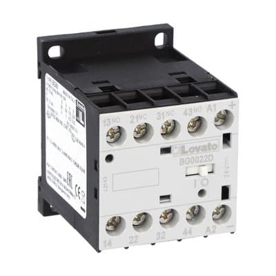 LOVATO ELECTRIC - CONTATTORE AUX 2NO+2NC 12VDC