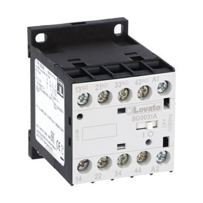 LOVATO ELECTRIC - CONTATTORE AUX 3NO+1NC 24V 50-60HZ