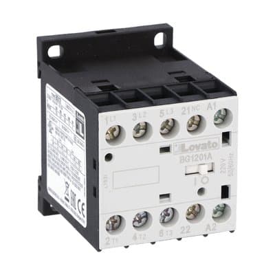 LOVATO ELECTRIC - CONTATTORE 3P+1NC 12A AC3