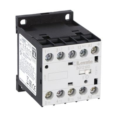 LOVATO ELECTRIC - CONTATTORE 3P+1NO 12A AC3