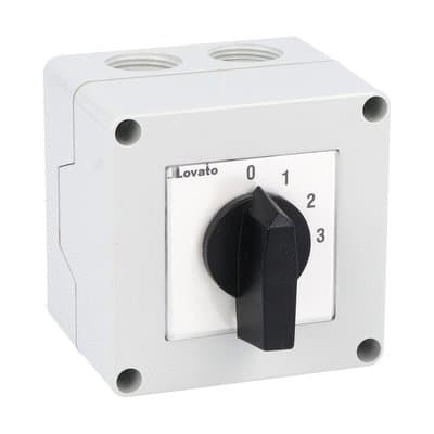 LOVATO ELECTRIC - MULTIVIA 0-3 1P 16A CASS. PLASTICA 75X75